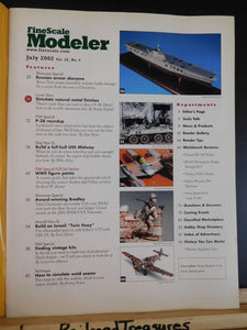 FineScale Modeler 2002 July How to apply foil Kitbash an aircraft carrier