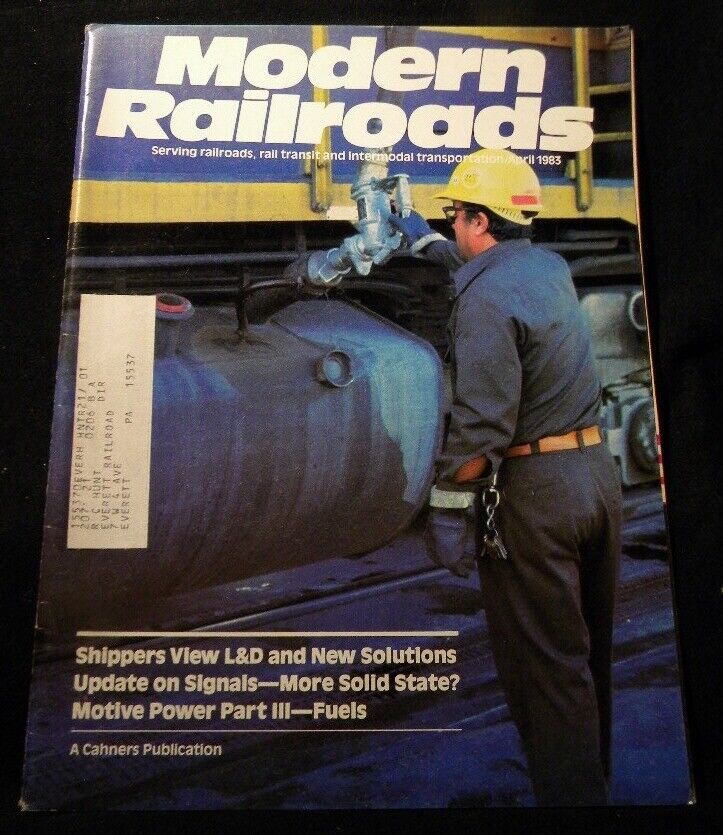 Modern Railroads 1983 April Four major systems dominate Roadrailer