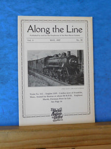 Along the Line 1927 May  New York New Haven & Hartford Employee Magazine