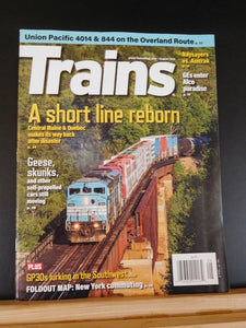 Trains Magazine 2019 August A sorst line rborn Geeses Skinks & other self propel