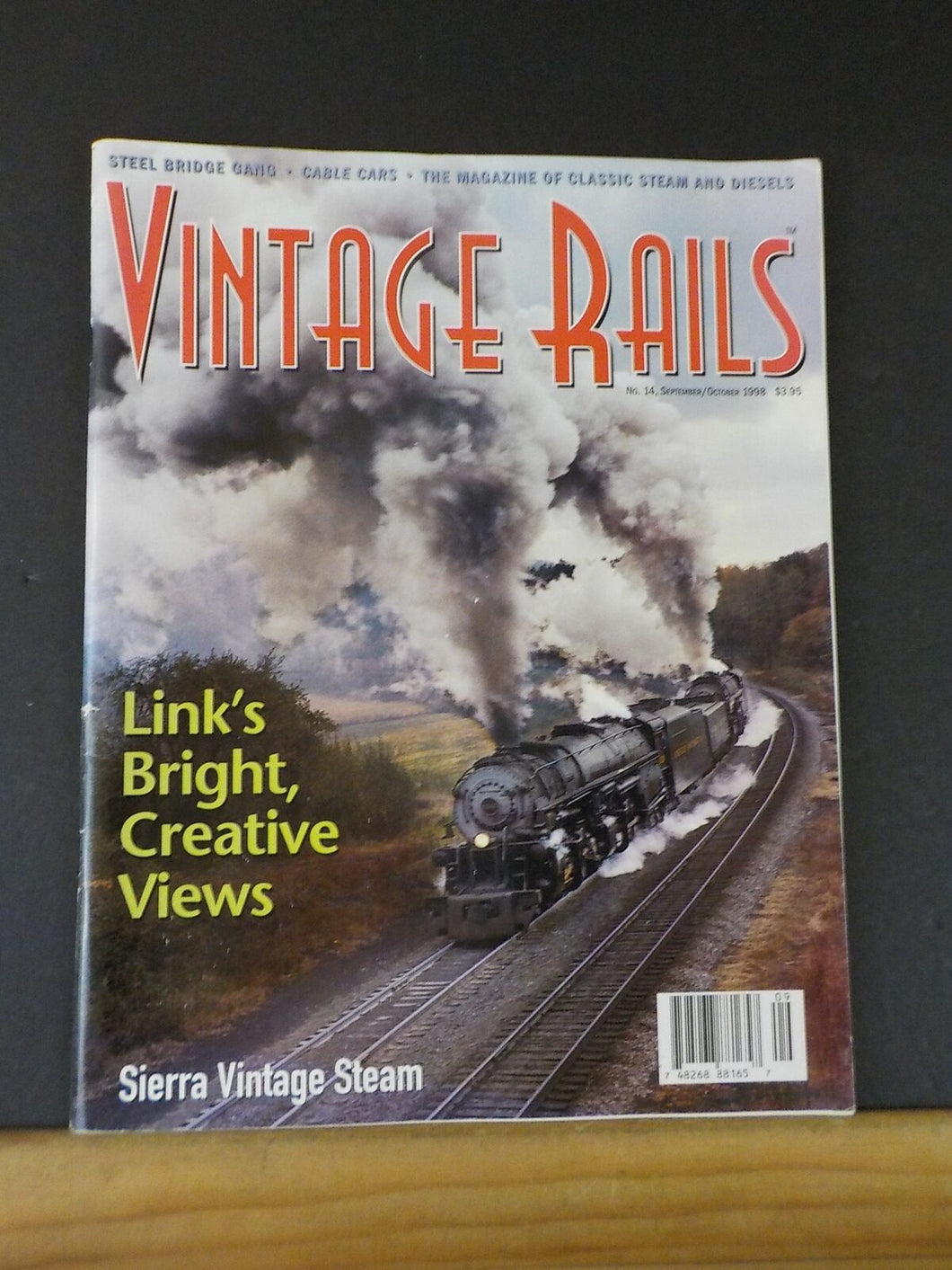Vintage Rails #14 1998 September October Sierra vintage steam SF Steel bridge ga