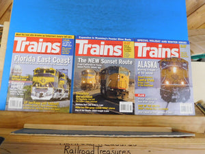 Trains Magazine Complete Year 2007 12 issues