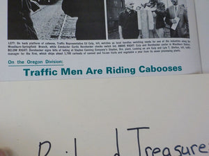 Southern Pacific Bulletin 1972 October Vol56 #9 Traffic Men Are Riding Cabooses