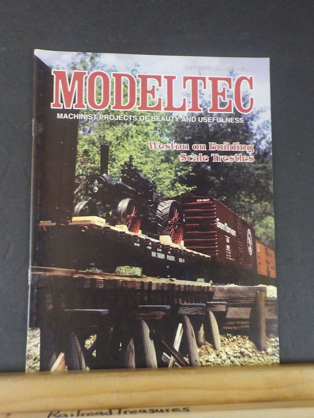 Modeltec 1994 September Magazine Building scale trestles