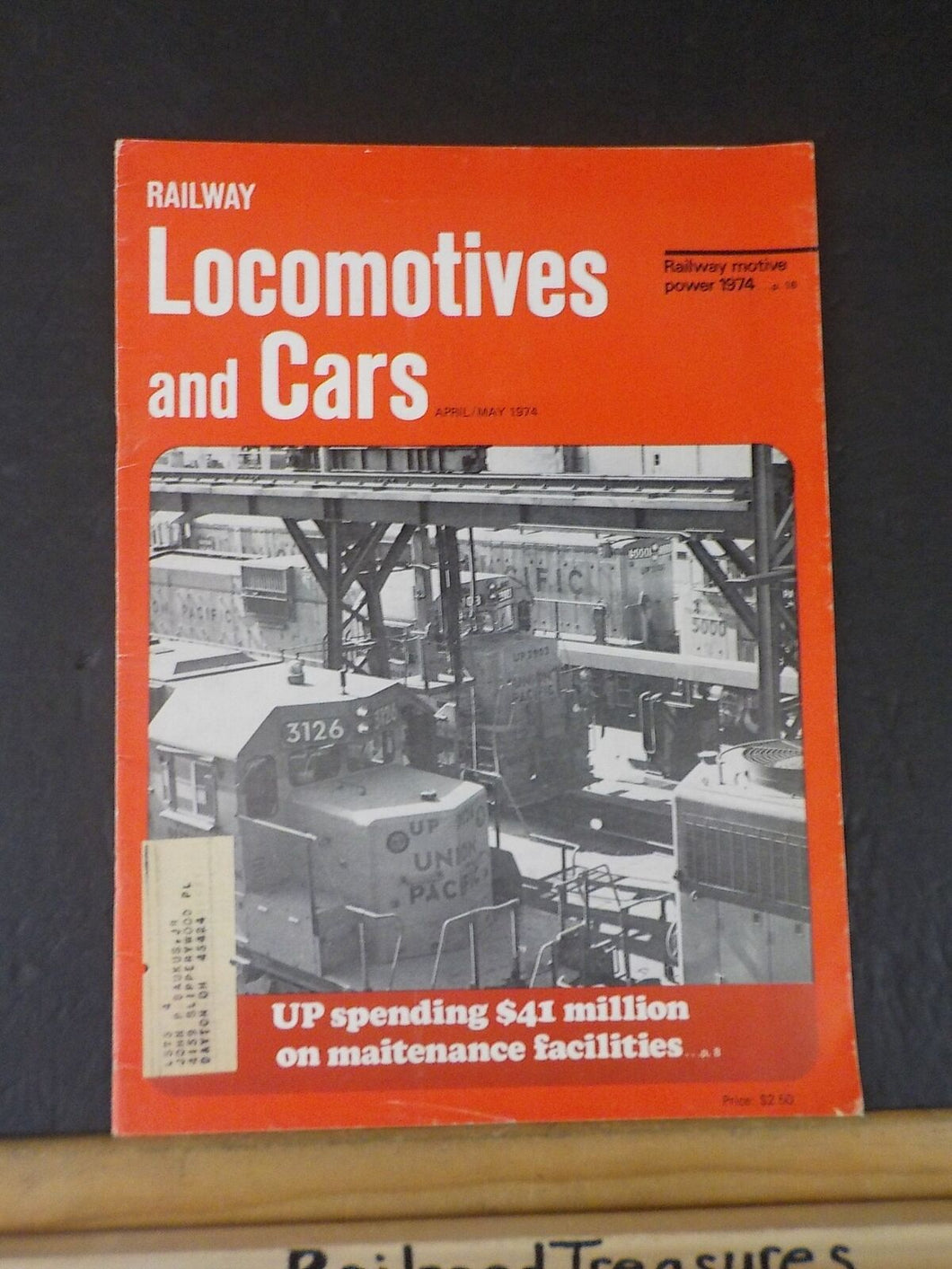 Railway Locomotives and Cars 1974 April May Railway Up shops Loco and car