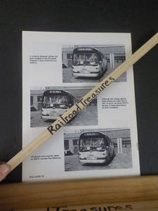 Rollsign Magazine of New England Transit News 1982 Jan Feb Can-Car Untold story