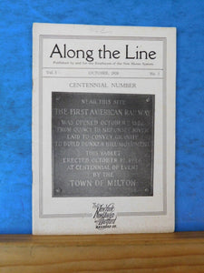 Along the Line 1926 October  New York New Haven & Hartford Employee Magazine