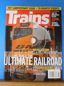 Trains Magazine 2010 November We build the ultimate railrroad