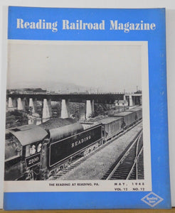Reading Railroad Magazine Employee 1948 May The Reading at Reading PA