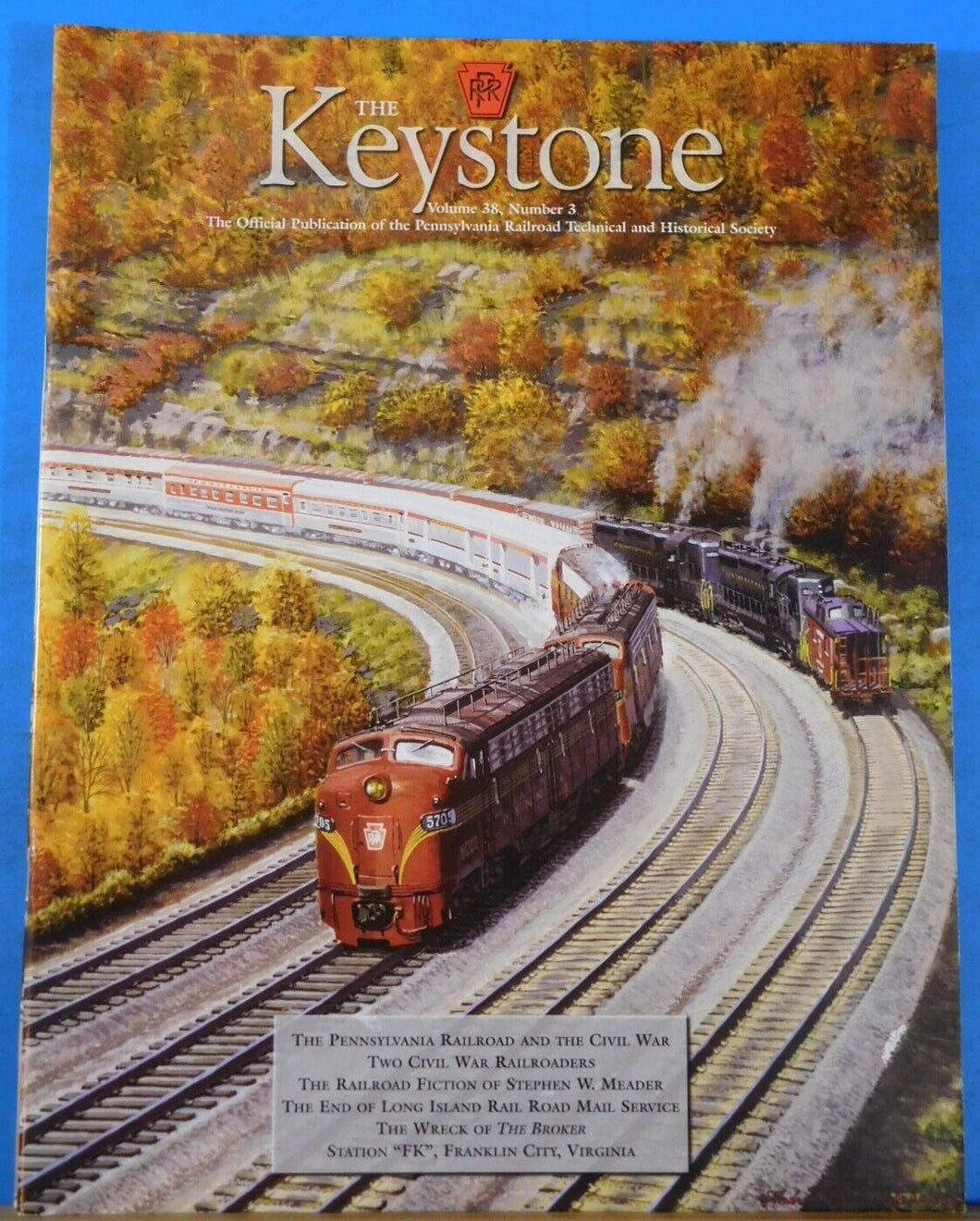 Keystone PRR T&HS Magazine 2005 Autumn V38 #3 Civil War