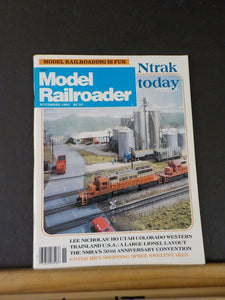 Model Railroader Magazine 1985 November Ntrak today HO Utah Colorado Western