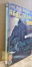 Big Book Of Real Trains, The By George Zaffo 1973 edition Hard Cover Childrens B