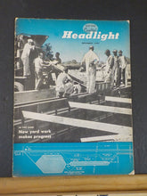 Headlight NYC Employee Magazine 1957 September New York Central Covers loose