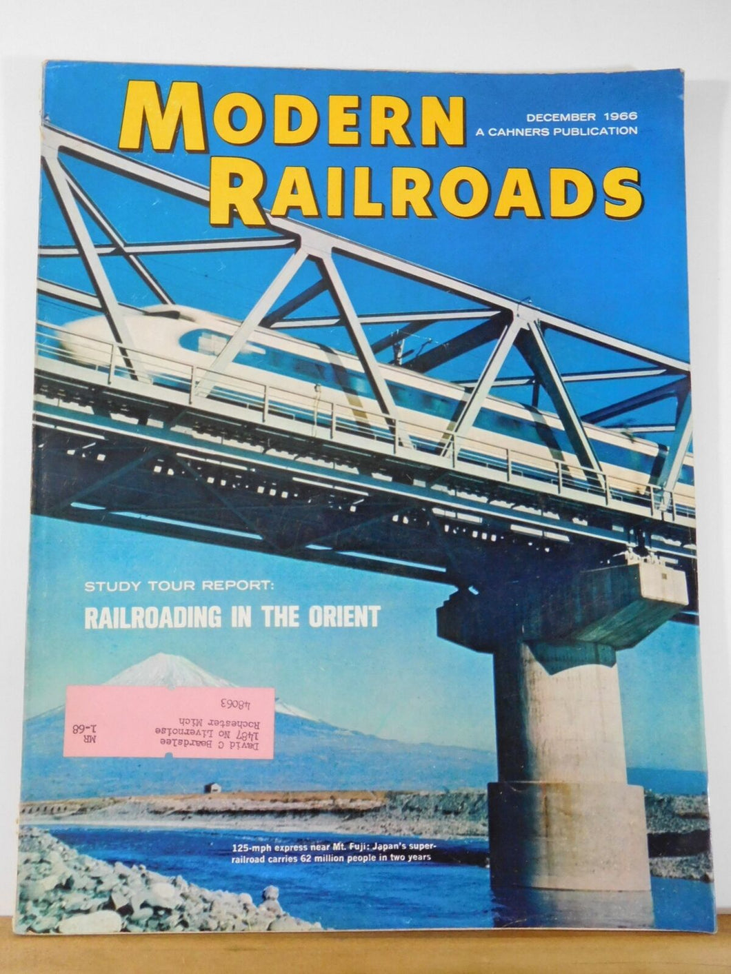 Modern Railroads 1966 December RRing  In the Orient GN PRR C&O B&O Milw