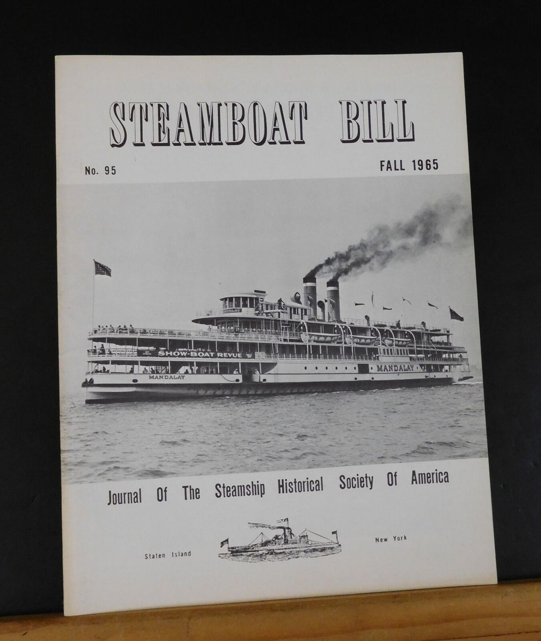 Steamboat Bill #95 Fall 1965 Journal of the Steamship Historical Society