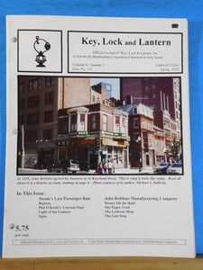 Key Lock and Lantern Magazine #135 2002 Spring Steam's Last Passenger Train