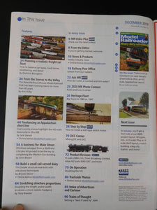 Model Railroader Magazine 2019 December Build a freight car fleet Heavy duty RRi