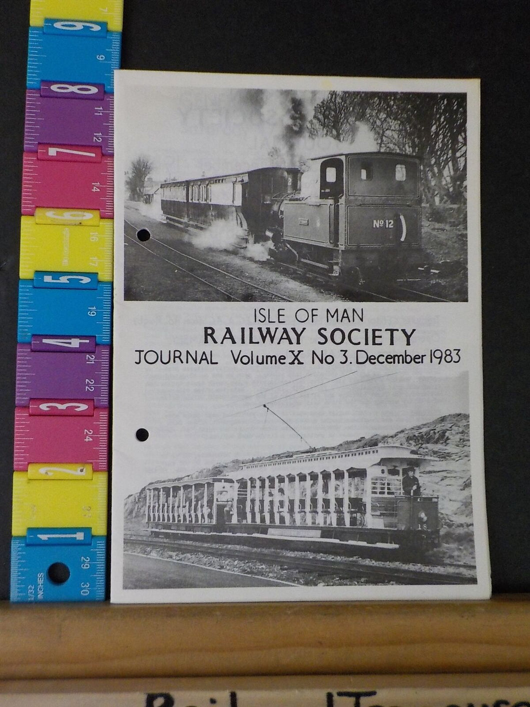 Isle of Man Railway Society Journal 1983 December Volume X No.3