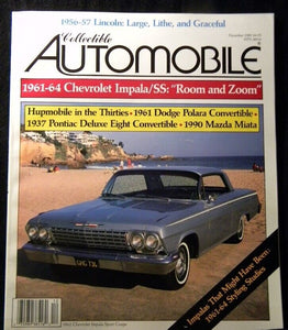 Collectible Automobile 1989 December 1961-64 Chevy Impala Hupmobile Dodge Polara