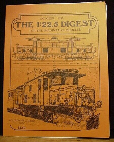 1:22.5 Digest, The 1982 Oct Magazine for the imaginative modeler Steam lines