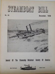 Steamboat Bill #68 December 1958 Journal of the Steamship Historical Society