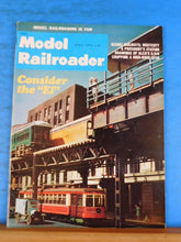 Model Railroader Magazine 1976 April Consider the EL A President's station Drawi