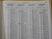 Official List of Open and Prepay stations 1987 March 15