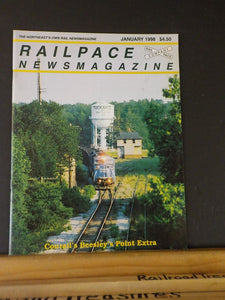 Rail Pace News Magazine 1998 January Railpace Conrail Beesley Point NE Ohio comm