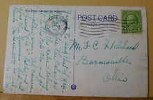 Postcard Omaha Union Station Omaha NE To FC Heilibard