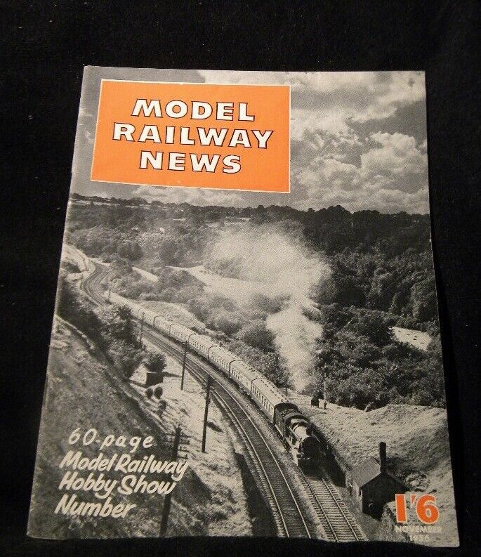 Model Railway News 1956 November Dry Wells Branch Coalhampton-Middleford Line