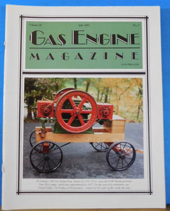 Gas Engine Magazine 1993 July A Steel Hot Air Engine Was the Beginning