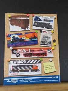 Railroad Model Craftsman Magazine 2022 March Seneca Valley Lines Easy photo wrap