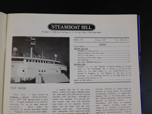 Steamboat Bill #189 Spring 1989 Journal of the Steamship Historical Society