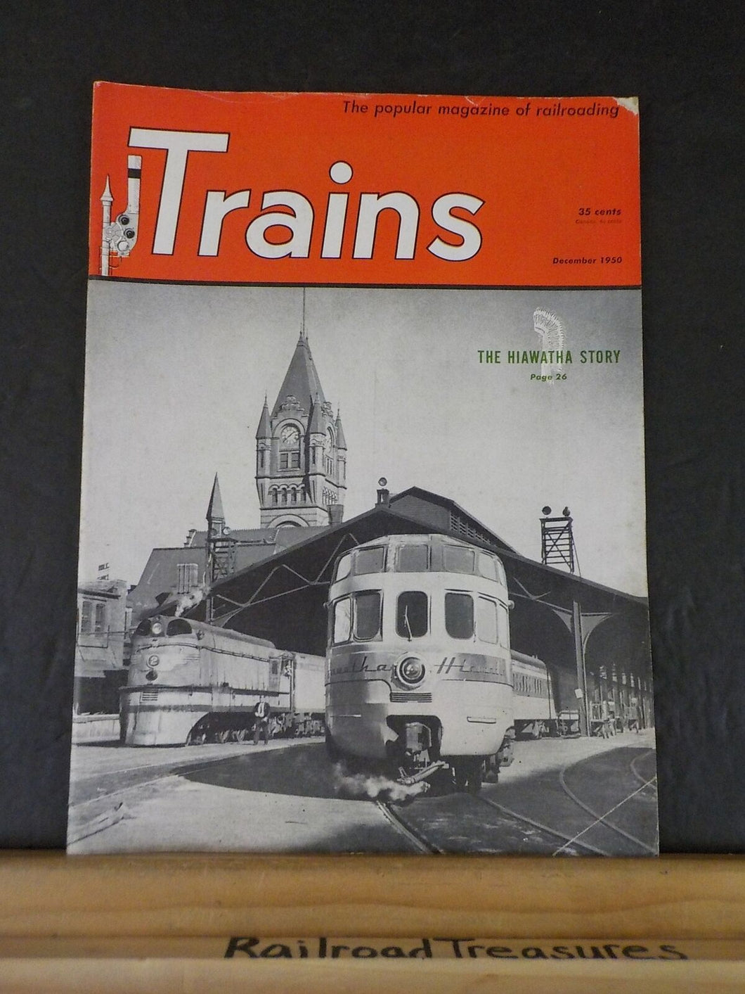 Trains Magazine 1950 December The Hiawatha Story