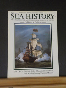 Sea History No 60 Winter 1991-92 The Great Age of Sail
