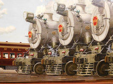 Oil on canvas K4s Pennsylvania Steam Locomotives PRR Don Antes