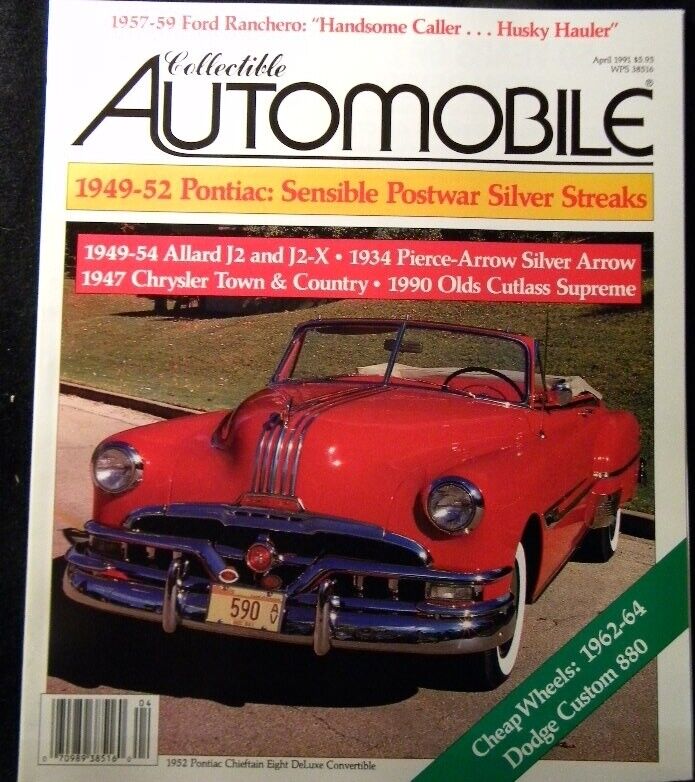 Collectible Automobile 1991 April 1949-52 Pontiac Allard Pierce-Arrow Olds Chrys