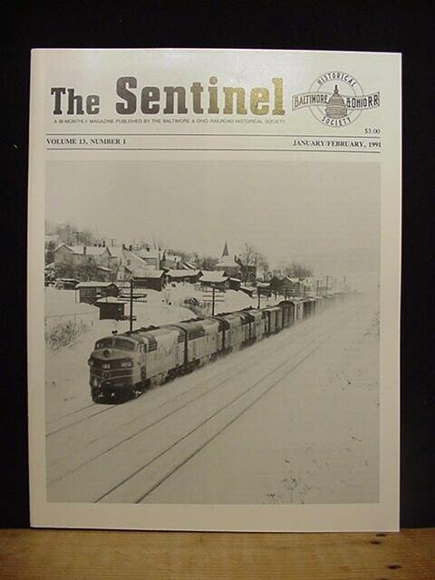 The Sentinel B&O HS 1991 Jan Feb Another old B&O clock New Camden