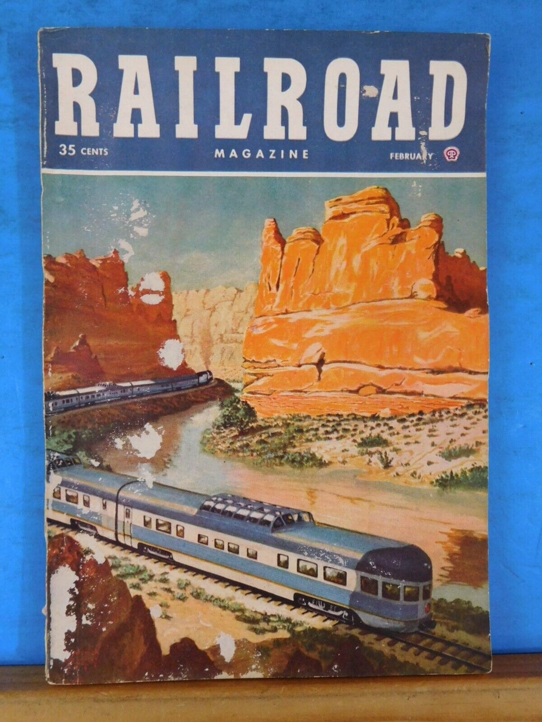 Railroad Magazine 1948 Feb Vista Dome Brill streetcars