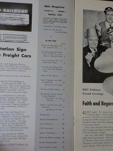 Baltimore & Ohio Employee Magazine 1957 March B&O New sign is largest in Chicago