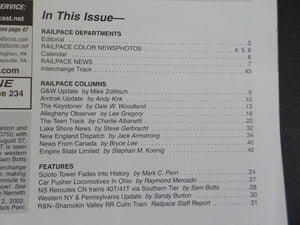 Rail Pace News Magazine 2002 October Railpace Columbus Scioto Tower finale Slate