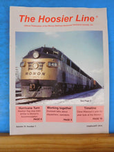 Hoosier Line Monon Railroad Historical & Technical Soc Vol 33 #1 February 2014