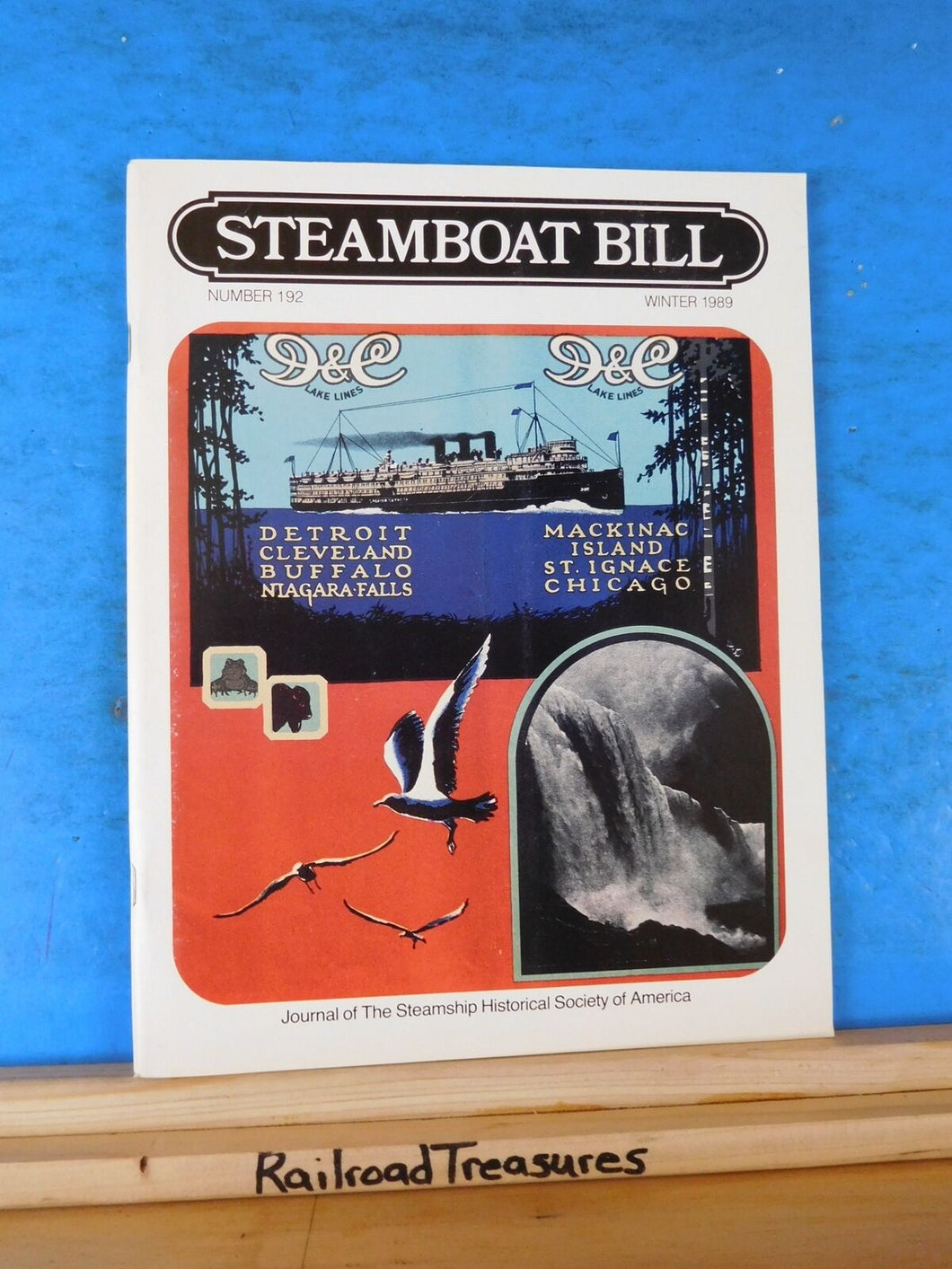 Steamboat Bill #192 Winter 1989 Journal of the Steamship Historical Society