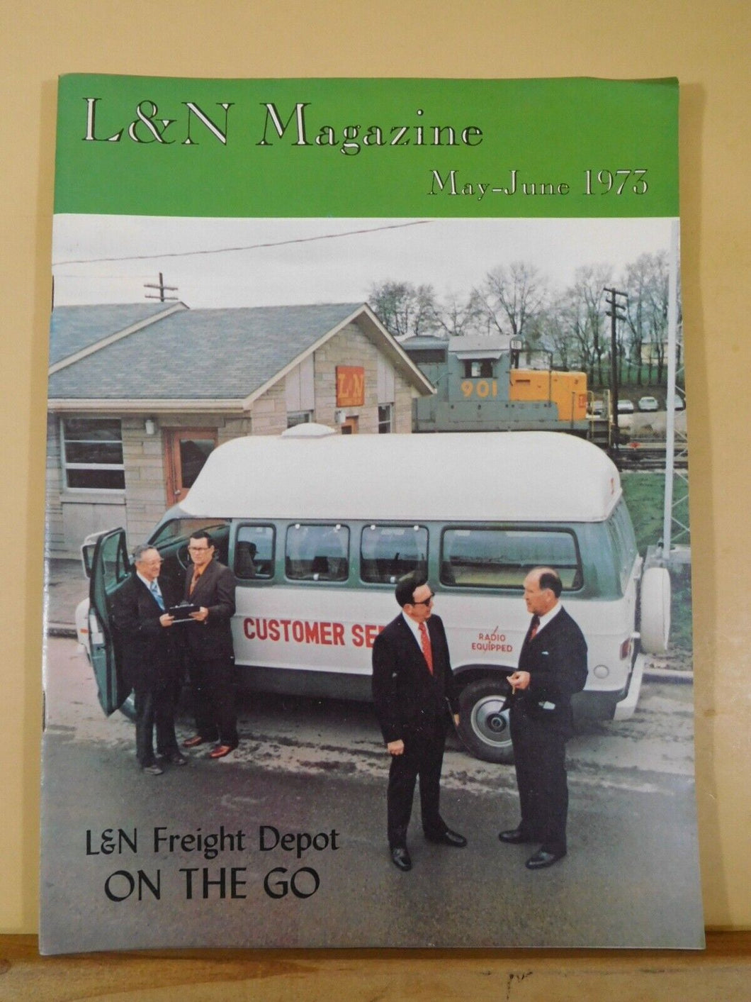 Louisville & Nashville Employee Magazine L&N 1973 May June Freight depot on the
