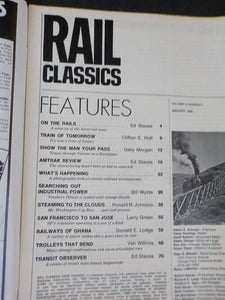 Rail Classics Magazine 1980 January V9#1 GM Train of Tomorrow MT Washington Cog