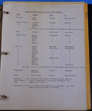 C&O B&O Railroad Telephone Binder 1973 3 Ring Binder Merchandise manual