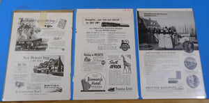 Ads British Railways Lot #1 Advertisements from magazines (10)