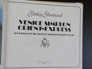Venice Simplon Orient Express by Sherwood Return of the world's most celebrated