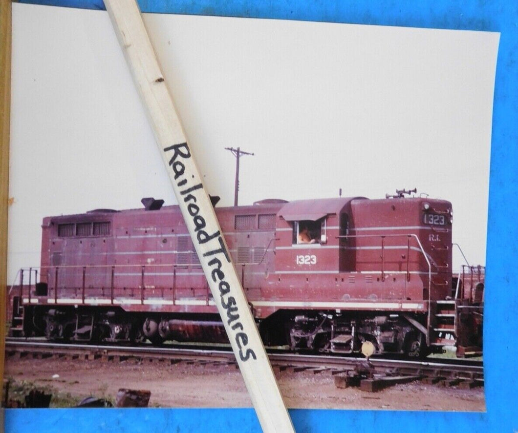 Photo Rock Island Railroad Locomotive #1323 8 X 10 Color