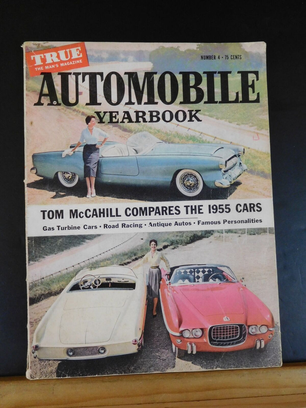Automobile Yearbook #4 True The Man's Magazine 1955 issue
